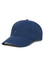 Czapki męskie - Tommy Hilfiger Czapka z daszkiem Flag Soft 6 Panel AM0AM13426 Granatowy - miniaturka - grafika 1