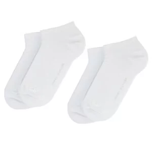 Tommy Hilfiger Zestaw 2 par niskich skarpet damskich Basic Canoodle 343024001 White 300 - Skarpetki damskie - miniaturka - grafika 1
