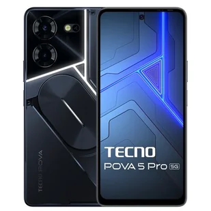 TECNO Pova 5 Pro 8/256GB 5G czarny - Telefony komórkowe - miniaturka - grafika 1