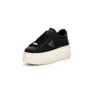 Sneakersy damskie - Damskie Sneakersy GUESS WILLEN FLPWLLELE12-BLACK – Czarny - miniaturka - grafika 1