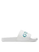 Klapki i japonki męskie - Guess Klapki F4GZ10 BB00F Biały - miniaturka - grafika 1
