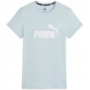 Koszulka damska Puma ESS Logo Tee błękitna 586775 25 S - Koszulki i topy damskie - miniaturka - grafika 1