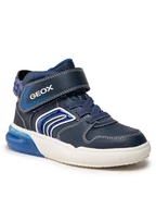 Buty dla chłopców - Geox Sneakersy J Grayjay B.A J169YA 0BU11 C4226 M Granatowy - miniaturka - grafika 1