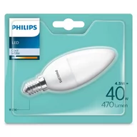 Żarówki LED - Żarówka Led PHILIPS 40W E14 Zimna - miniaturka - grafika 1