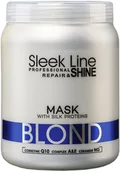 Maski do włosów - Stapiz Stapiz Sleek Line Blond maska do włosów 1000ml 8639 - miniaturka - grafika 1