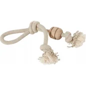 Zabawki dla psów - Zolux Zabawka sznurowa Wild MIX z uchwytem, - miniaturka - grafika 1