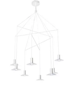 Light Prestige HAT wisząca biała LP-1661/8P WH [11500556] - Lampy sufitowe - miniaturka - grafika 1