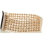 Akcesoria do smartwatchy - Pasek LUNA do Apple Watch (38/40/41 mm) A00141 Różowe złoto - miniaturka - grafika 1