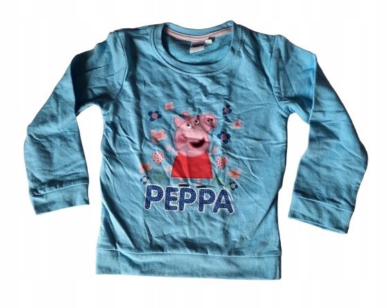 Bluza dziecięca Świnka Peppa rozm. 110/116 nieb