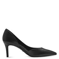 Czółenka - Tamaris Damskie czółenka 1-22455-42, Black Plain, 36 EU, Black Plain, 36 EU - miniaturka - grafika 1
