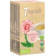 Herbata - HERBATA ZIELONA RÓŻANA ROMANCE ME BIO 30 g (1,5 g x 20 szt.) - TRENUTE - miniaturka - grafika 1