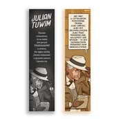 Zakładki do książek - Zakładka kartonowa - Tuwim - miniaturka - grafika 1