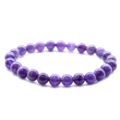 Bransoletki - Bransoletka Mocy - AMETYST Amethyst - miniaturka - grafika 1