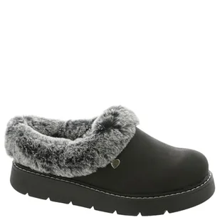 Skechers Damskie kapcie Keepsakes Lite - Cozy Blend, Czarny/czarny, 40 EU - Kapcie damskie - miniaturka - grafika 1