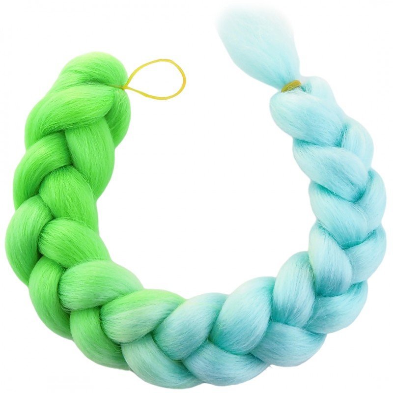 Syntetyczne Włosy 120 Cm Gęste Ombre Wls46