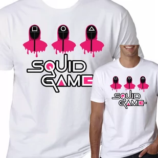 T-Shirt Koszulka Squid Game Prezent Film L 2019 - Koszulki męskie - miniaturka - grafika 1