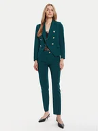 Spodnie damskie - Rinascimento Chinosy CFC0126225003 Zielony Slim Fit - miniaturka - grafika 1