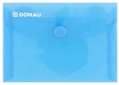 Teczki i skoroszyty - Donau Teczka na zatrzask A7 - niebieska - miniaturka - grafika 1