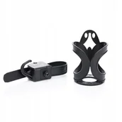 Akcesoria do karmienia - Fillikid Uchwyt na butelkę z uchwytem na torbę kolor czarny 052 - miniaturka - grafika 1