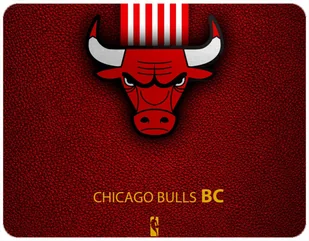PODKŁADKA POD MYSZKĘ CHICAGO BULLS Z IMIENIEM 23x19CM DO LAPTOPA - Podkładki pod mysz - miniaturka - grafika 1