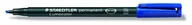 Foliopisy - Staedtler MAK003K Foliopis Lumocolor niebieski B 314-3 - miniaturka - grafika 1