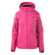 Kurtki narciarskie - Damska Kurtka ocieplana BRUGI 2ALI 2ALI/TM37/2F/272 – Różowy - miniaturka - grafika 1