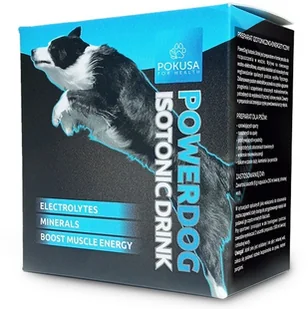 POKUSA PowerDog Isotonic Drink - saszetki 12 szt. - Suplementy i witaminy dla psów - miniaturka - grafika 1