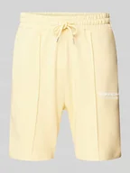 Spodnie sportowe męskie - Szorty z dzianiny dresowej z tunelem model ‘ESTERBRO’ - miniaturka - grafika 1