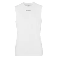 Koszulki męskie - Męska koszulka bez rękawów CRAFT ADV ESSENCE SL TEE 2 M 1914794-900000 – Biały - miniaturka - grafika 1