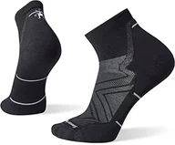 Skarpetki damskie - Smartwool Run Target Cushion skarpety do kostki z wełny merynosów - piesze wycieczki, bieganie, jazda na rowerze, czarne, XL - miniaturka - grafika 1