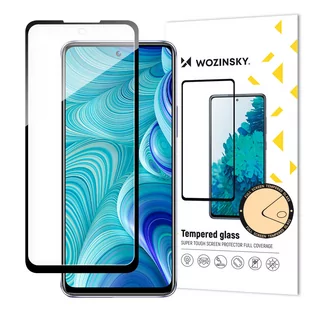 Wozinsky Full Glue szkło hartowane Infinix Hot 11S NFC na cały ekran z ramką czarny (case friendly) - Szkła hartowane na telefon - miniaturka - grafika 1