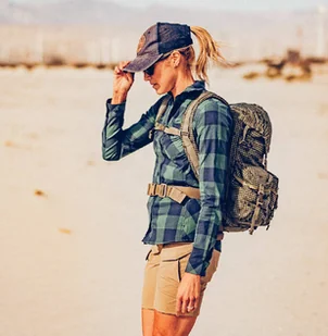 Helikon - Szorty damskie OTS® (Outdoor Tactical Shorts) 8.5" - Czarny / Shadow Grey - SW-OTS-VL-0135A - Spodenki męskie Helikon - Szorty damskie OTS® (Outdoor Tactical Shorts) 8.5" - Czarny / Shadow Grey - SW-OTS-VL-0135A - Spodenki męskie - miniaturka - grafika 14