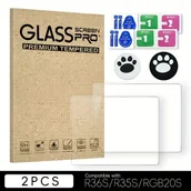 Akcesoria do Nintendo - TEMU 2szt/3szt/4szt/5szt Retro Mini konsola ręczna ekran ochronny do ekranów 3,5 cala, odpowiednia do R36S, R35S, PLUS, RG353V, . Charakteryzuje się - miniaturka - grafika 1