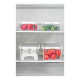 Plastikowe organizery do lodówki zestaw 4 szt. – Hermia - Pojemniki kuchenne - miniaturka - grafika 1