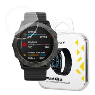 Hybrydowe szkło ochronne do Garmin Fenix 6X przezroczysty WOZINSKY - Akcesoria do smartwatchy - miniaturka - grafika 1