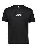 Koszulki męskie - New Balance Koszulka "Essentials" w kolorze czarnym - miniaturka - grafika 1