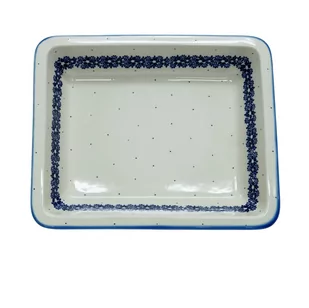 Ceramiczna forma do pieczenia Ceramika Bolesławiec - Brytfanny - miniaturka - grafika 1