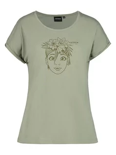 Koszulki sportowe damskie - Icepeak Koszulka funkcyjna "Anvis" w kolorze khaki - grafika 1