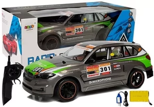 Import LEANToys Auto Zdalnie Sterowane 1:10 2.4G Szare - Zabawki zdalnie sterowane - miniaturka - grafika 1