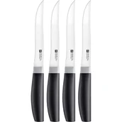 Noże kuchenne - Noże do steków Now S 12 cm czarne 4 szt. - miniaturka - grafika 1