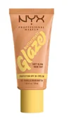 Podkłady do twarzy - NYX Professional Makeup Buttermelt Glaze Soft Glow Skin Tint SPF30 Podkład 02 Vanilla Bean Butta - miniaturka - grafika 1