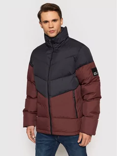 Kurtki męskie - Jack Wolfskin Kurtka puchowa 365 Fearless 1206421 Bordowy Regular Fit - grafika 1