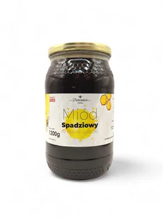 Miód spadziowy ze spadzi iglastej 1,2 kg / Pasieka Bronowice - Miód - miniaturka - grafika 1