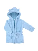 Szlafroki dla dzieci - Dziecięcy szlafrok z kapturem niebieski, Nicol,r.110/116 - Inny producent - miniaturka - grafika 1