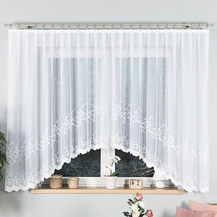 Firanka Gotowa Żakardowa Bakaro 420X160 023297-001 - Firany - miniaturka - grafika 1