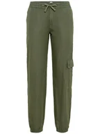 Spodnie damskie - Camel Active Bojówki w kolorze khaki - miniaturka - grafika 1