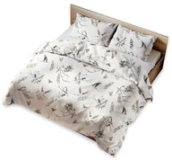 Pościel dla dzieci - Pościel 3 elementowa JUNIOR 160x200 + 2x 70x80 cm BAWEŁNA 100% dla młodzieży i dorosłych LITTLE BIRDS - miniaturka - grafika 1