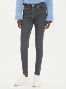 Pepe Jeans Jeansy PL204728 Szary Skinny Fit - Spodnie damskie - miniaturka - grafika 1