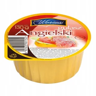 Werbliński Gulasz Angielski 110g Smak Tradycji w Każdym Kęsie KONSERWA - Szybkie dania obiadowe - miniaturka - grafika 1