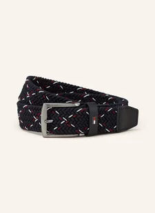 Tommy Hilfiger Pasek Pleciony Denton blau - Paski - miniaturka - grafika 1
